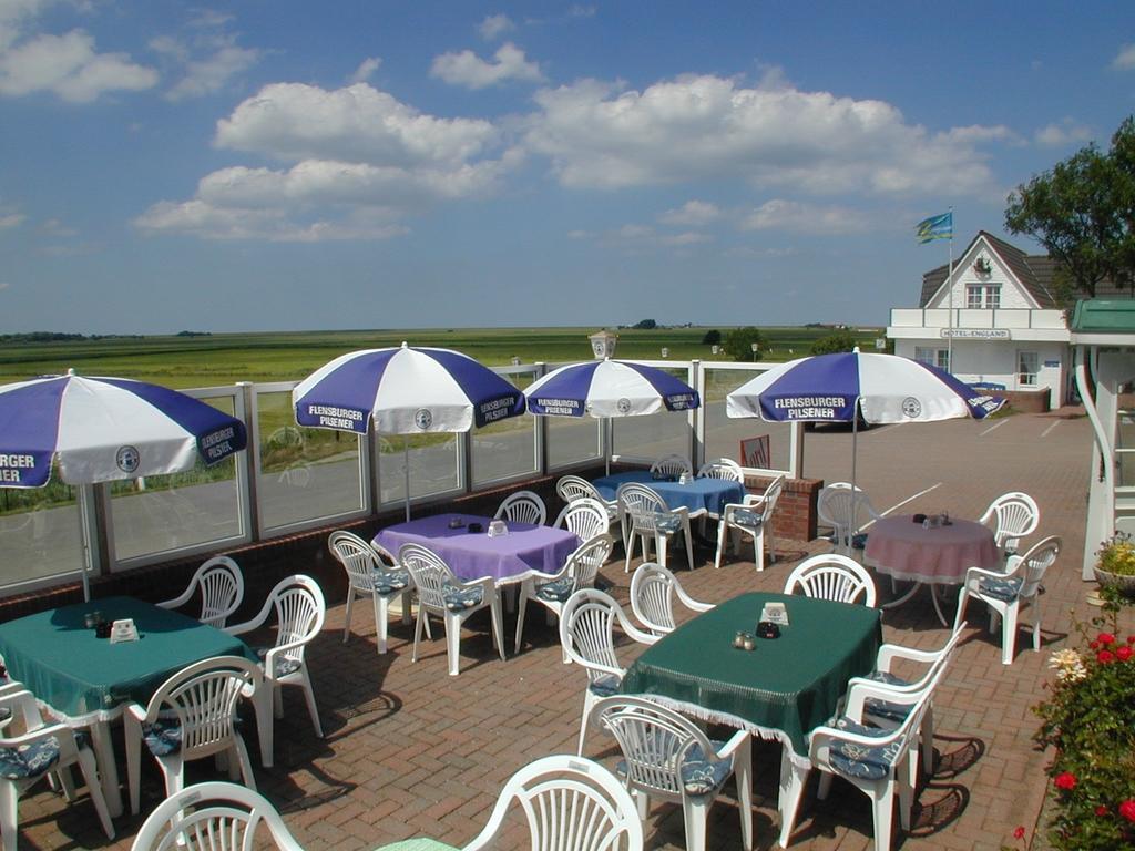 Hotel-Restaurant England Нордштранд Экстерьер фото